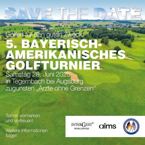 ⛳ Save the Date! ⛳

Am Samstag, den 28. Juni 2025, heißt es wieder: Golfen für den guten Zweck! 🎉

Gemeinsam mit AIMS...